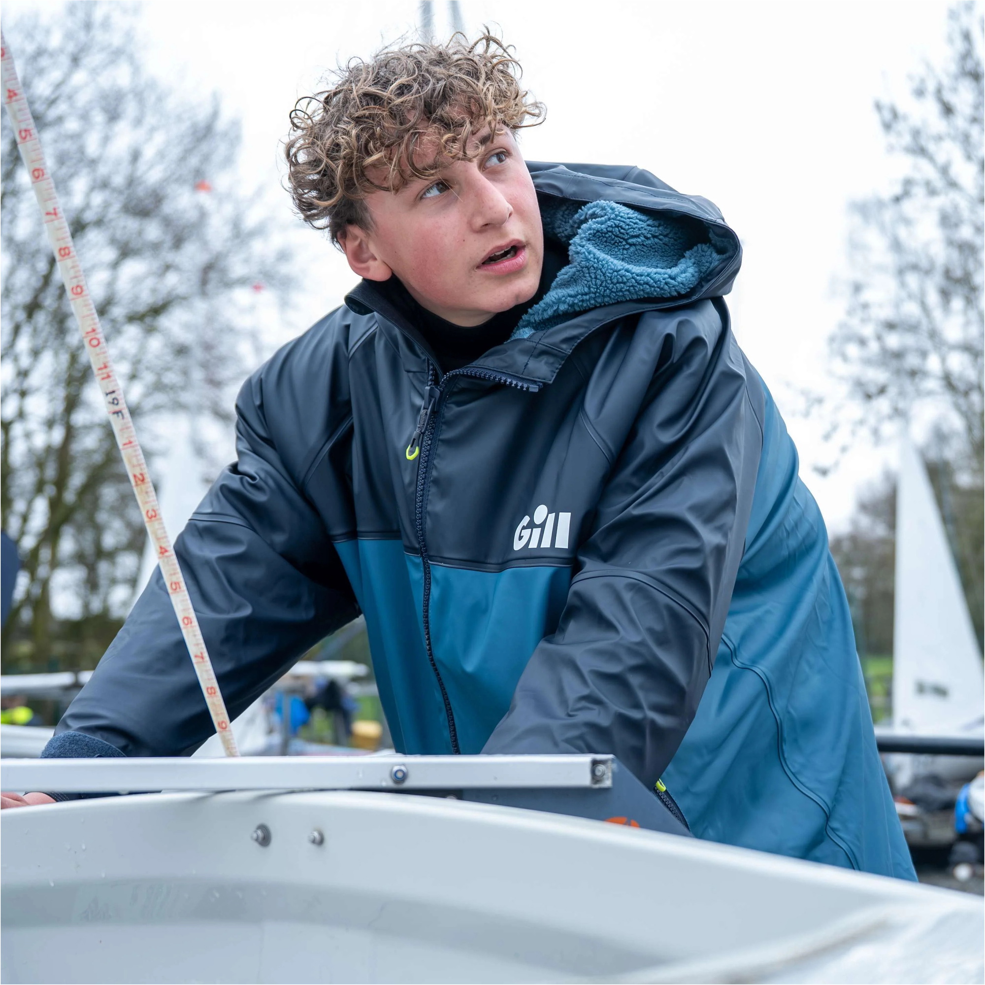 2026 Gill Aqua Parka 5024 - Storm Blue / Navy